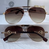 Versace VE2236 мъжки слънчеви очила авиатор унисекс дамски, снимка 1 - Слънчеви и диоптрични очила - 41968539