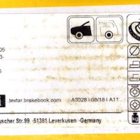 Комплект 2 бр. предни спирачни дискове TEXTAR PRO 286 мм за BMW E46, снимка 2 - Части - 41816161