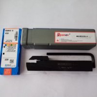 Комплект стругарски нож за рязане MGEHR 2020-4 с 10 пластини MGMN400 и ключ, снимка 5 - Други инструменти - 39341403