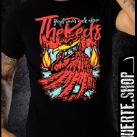 Черна тениска с щампа LIVERPOOL TRUE REDS, снимка 1 - Тениски - 41168892