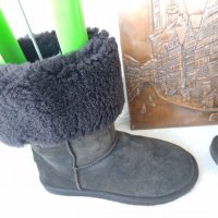 UGG® аналог ботуши 40 - 41,оригинал emu® AUSTRALIA-100% австралийска естествена кожа+ вълна, апрески, снимка 15 - Дамски ботуши - 39646553