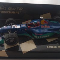 1/43 Red Bull Sauber Petronas C18 – Jean Alesi(1999) с автограф на Алези, снимка 4 - Фен артикули - 41462857