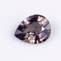 Виолетов нетретиран сапфир 0.32ct VVS капковидна шлифовка, снимка 1 - Други - 39365255