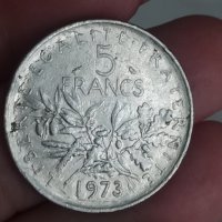 5 франка 1973 година

, снимка 3 - Нумизматика и бонистика - 41964884