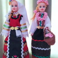 Кукла с българска народна носия, снимка 5 - Декорация за дома - 35084608