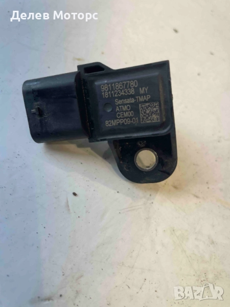 9811867780, MAP сензор 82MPP09-01 от Пежо 208 1.2i VTi, 82 кс., 5 ск., 2019г., 29 000 км, снимка 1