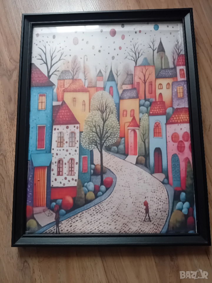 Платно в рамка 30/ 40см., снимка 1