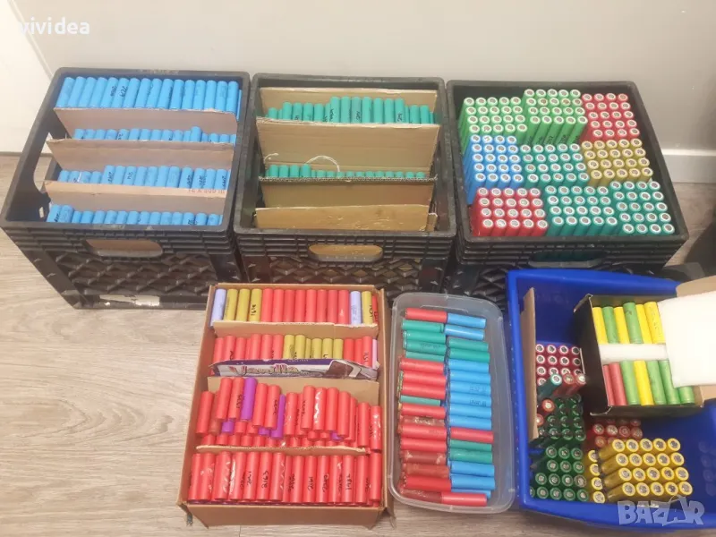 батерии 18650 литиево йонна Li-ion от маркови лаптопи , снимка 1