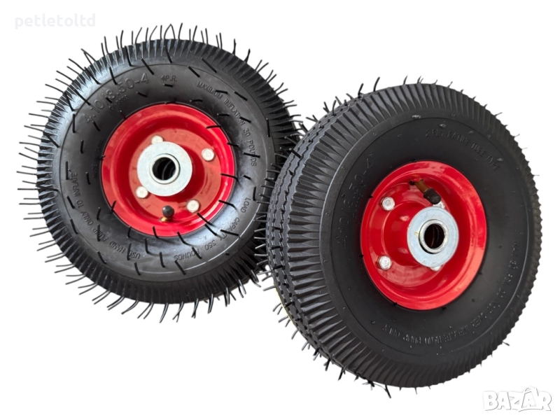 Комплект от 2 бр. КОЛЕЛО Ф 250 мм с вътрешна гума, снимка 1