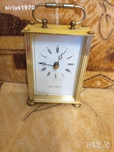 Месингов кварцов часовник работещ точно, снимка 1