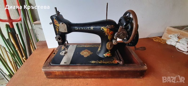 Шевна машина Singer - стара, снимка 1