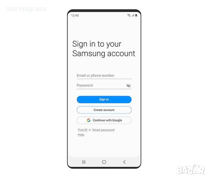 Премахване на Samsung акаунт, снимка 1