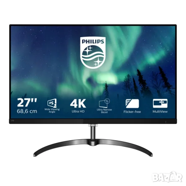 ПРОМО ! Philips 27 " инчов 4К монитор ! , снимка 1