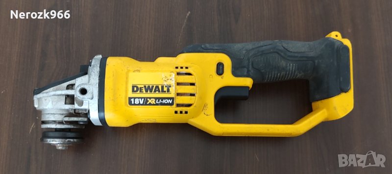 Акумулаторен ъглошлайф DEWALT DCG412N, снимка 1