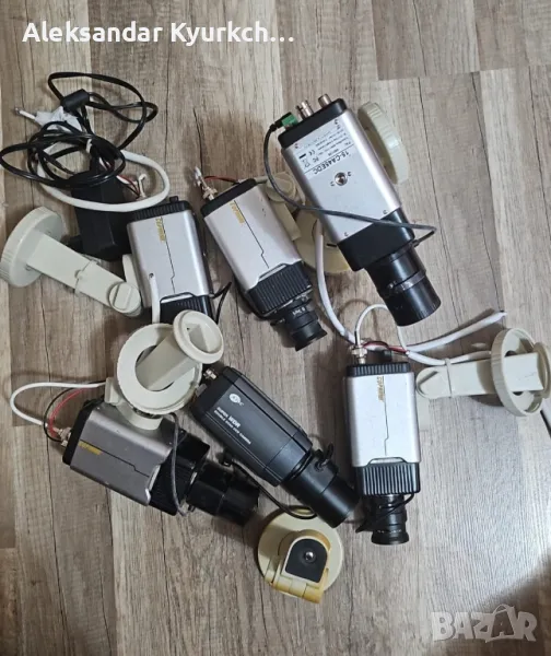 6 броя видеокамери за видеонаблюдение, снимка 1