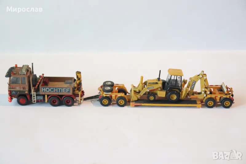 HERPA H0 1/87 FORD КАМИОН МОДЕЛ КОЛИЧКА TIR ВЛЕКАЧ КОМПОЗИЦИЯ ТЕЖКОТОВАРЕН ПРЕВОЗ, снимка 1