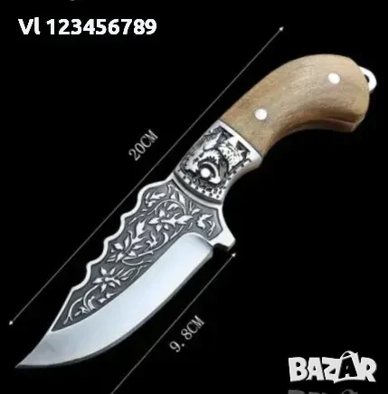 Ловен нож за дране 90х205 мм, снимка 1