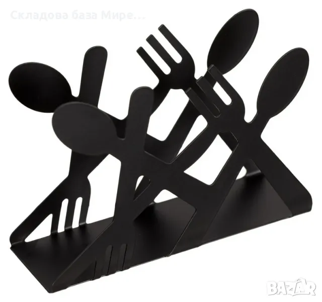  Метален салфетник, 13.5x4x9 сантиметра, снимка 1