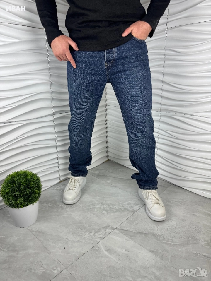 Мъжки дънки в син цвят тип " Baggy", снимка 1