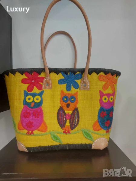 Плажна кошница – естествен стил и лятно вдъхновение Basket3-2, снимка 1