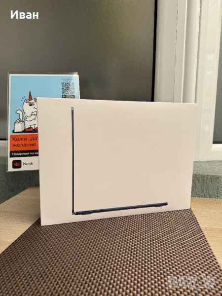 ЛИЗИНГ ‼️ MacBook Air (13-inch, M4, 2025) 13 MDN/8C GPU/16GB/512GB-NDL, снимка 1