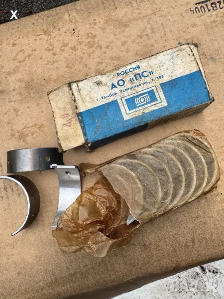 ОСНОВНИ ЛАГЕРИ 1.00 ММ ВАЗ ЛАДА 2101-1000102 НОВИ РУСКИ , снимка 1