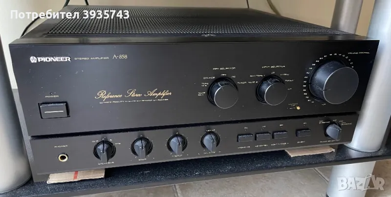 PIONEER A 858 Усилвател - като Чисто нов, снимка 1