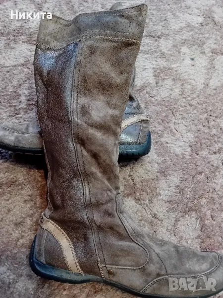 Esprit-ботуши 38 номер-естествена кожа, снимка 1