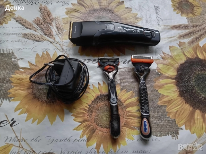 Машинка за подстригване Ровента и самобръсначки Жилет Фюжън, снимка 1