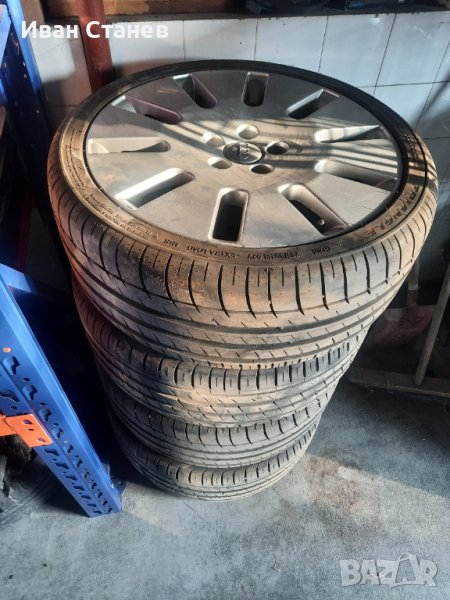 18" джанти с летни гуми ауди vw 5х112, снимка 1