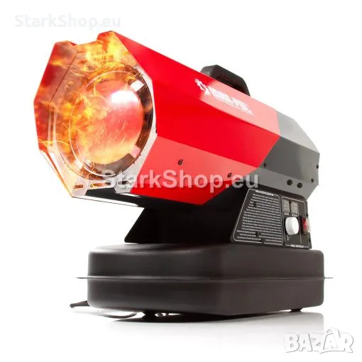 Професионален Дизелов Калорифер MAR-POL, 30 kW, 550 м³/час, 12 литра, LCD Дисплей, Термостат и Регул, снимка 1