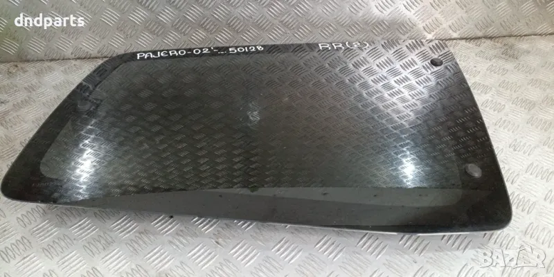 Странично стъкло Mitsubishi Pajero 2002г.(къса база дясно)	, снимка 1