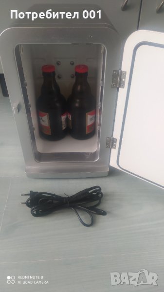 Мини хладилник на 12 V и 220 V, снимка 1