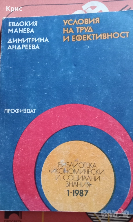 Условия на труд и ефективност, снимка 1