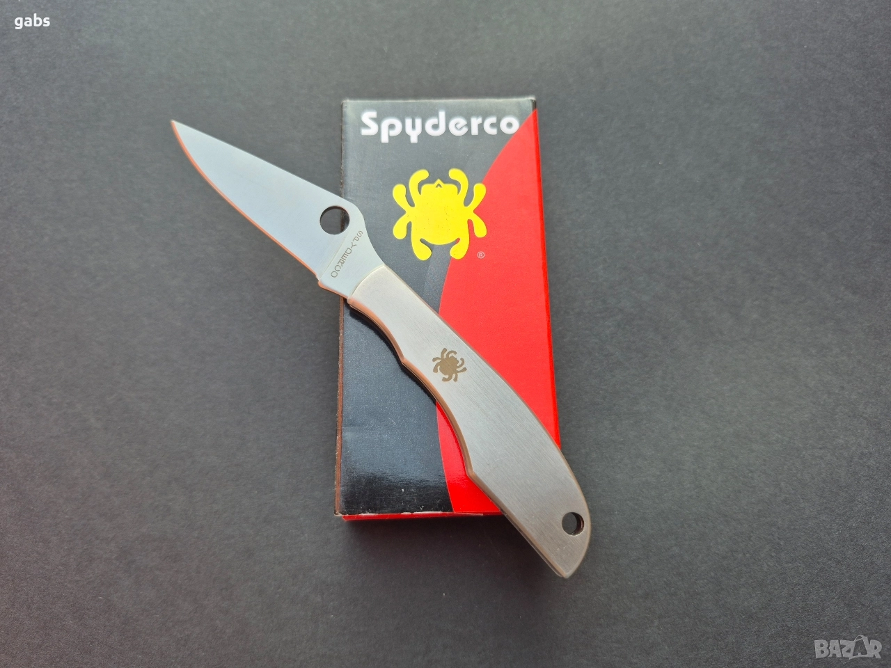 Сгъваем джобен нож Spyderco Grasshopper C138, снимка 1
