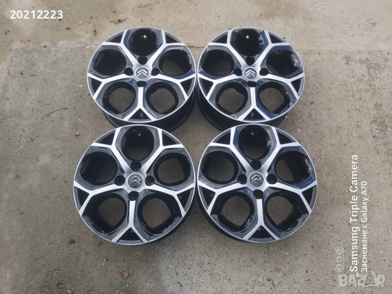 4 броя алуминиеви джанти за Citroen C3,C3 Picasso,DS3 16, снимка 1