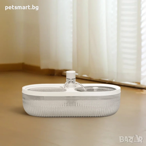 Двоен Автоматичен Диспенсър за Вода SmartCat, снимка 1