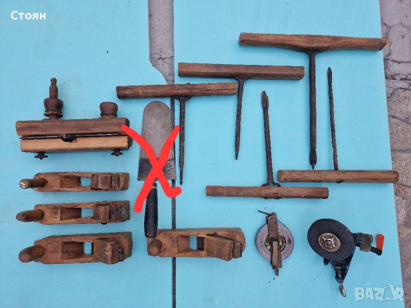 Артикули за битов кът, механа бар, инструменти за дървообработка, снимка 1