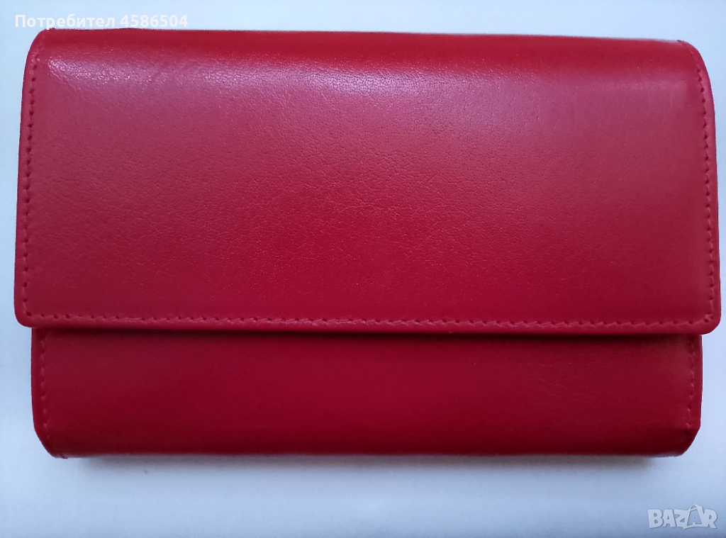 Продавам кожено дамско портмоне, снимка 1
