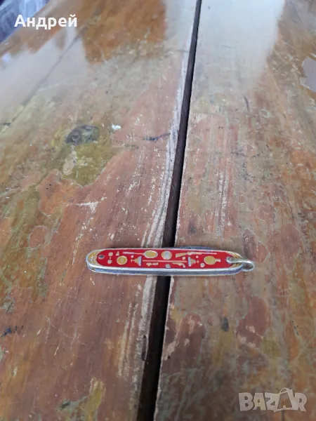 Стар джобен нож,ножче,ножка #113, снимка 1