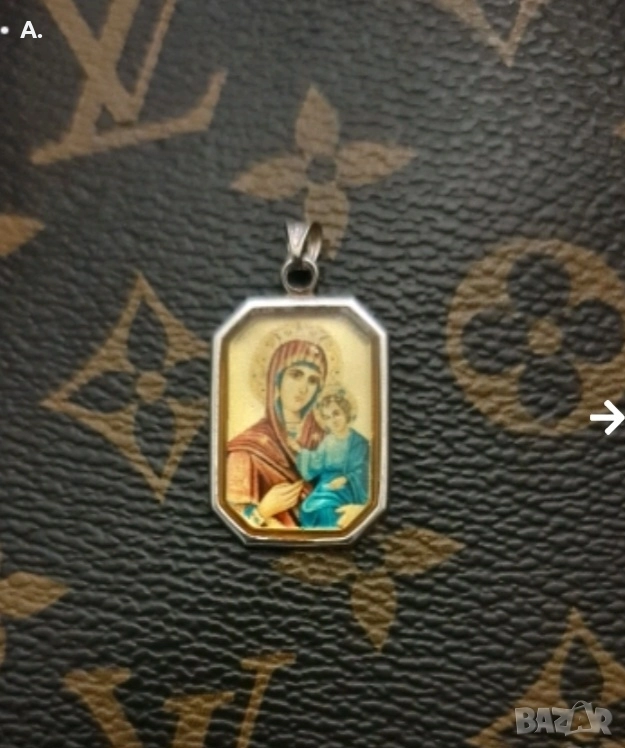 Сребърна Света Богородица, снимка 1