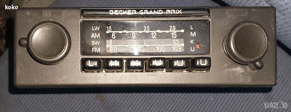 Becker grand prix radio, снимка 1