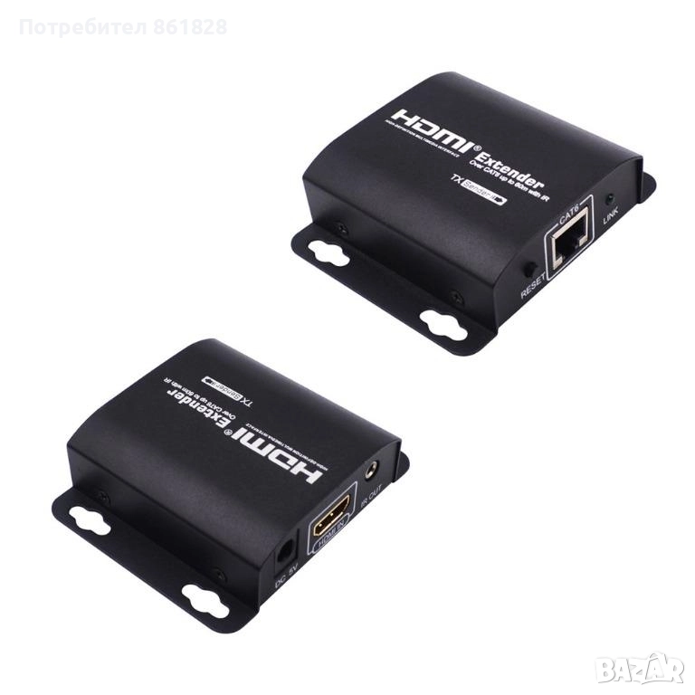 HDMI екстендер през LAN, снимка 1