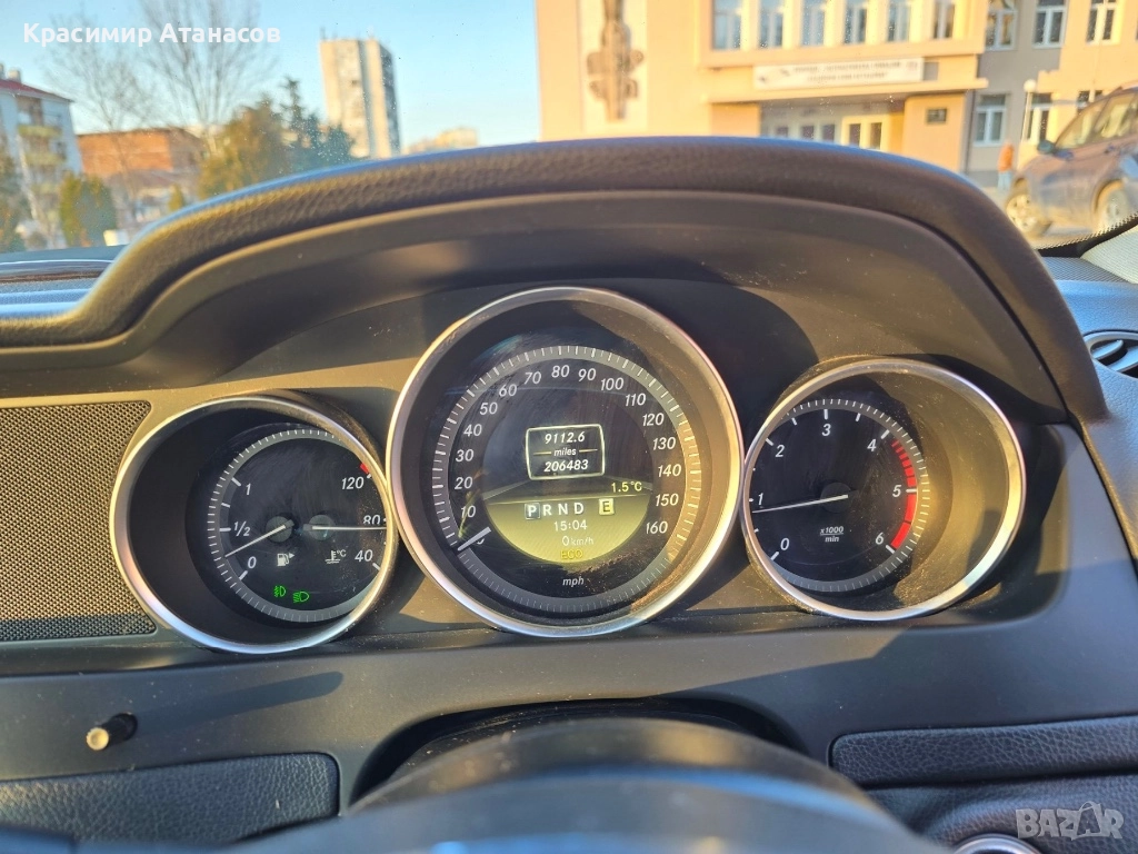 A2049004308. Табло километраж за Мерцедес Ц-класа W204.Дизел. A2C53435305, снимка 1