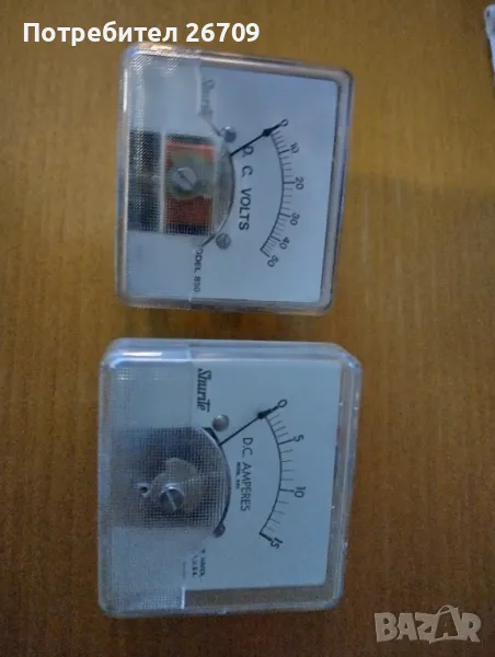 Амперметър и Волтметър  DC , снимка 1