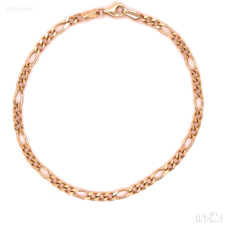 Златна дамска гривна 2,29гр. 19,0см. 14кр. проба:585 модел:34506-1, снимка 1