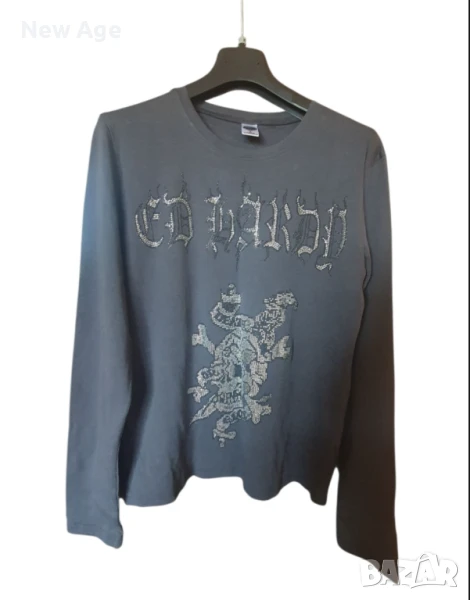 Оригинална мъжка тениска на Ed Hardy р. Л, снимка 1