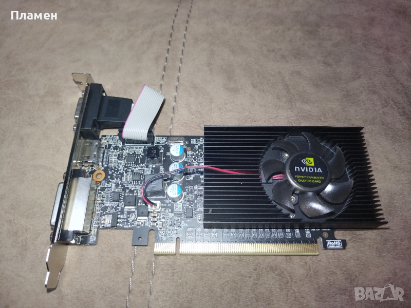 Видеокарта Nvidia gt 610 - 1gb./DDR 3, снимка 1