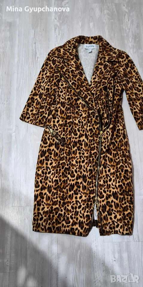 леопард рокля тип костюм, снимка 1