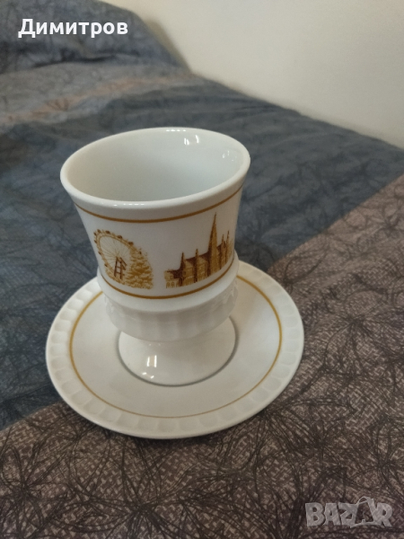 Комплект чашка с чинийка, снимка 1